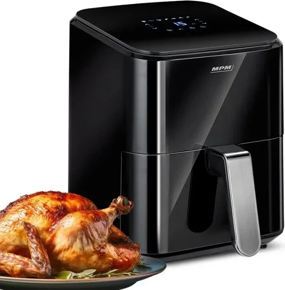 Friteza na vroč zrak MPM MFR-11, 1400 W, črna