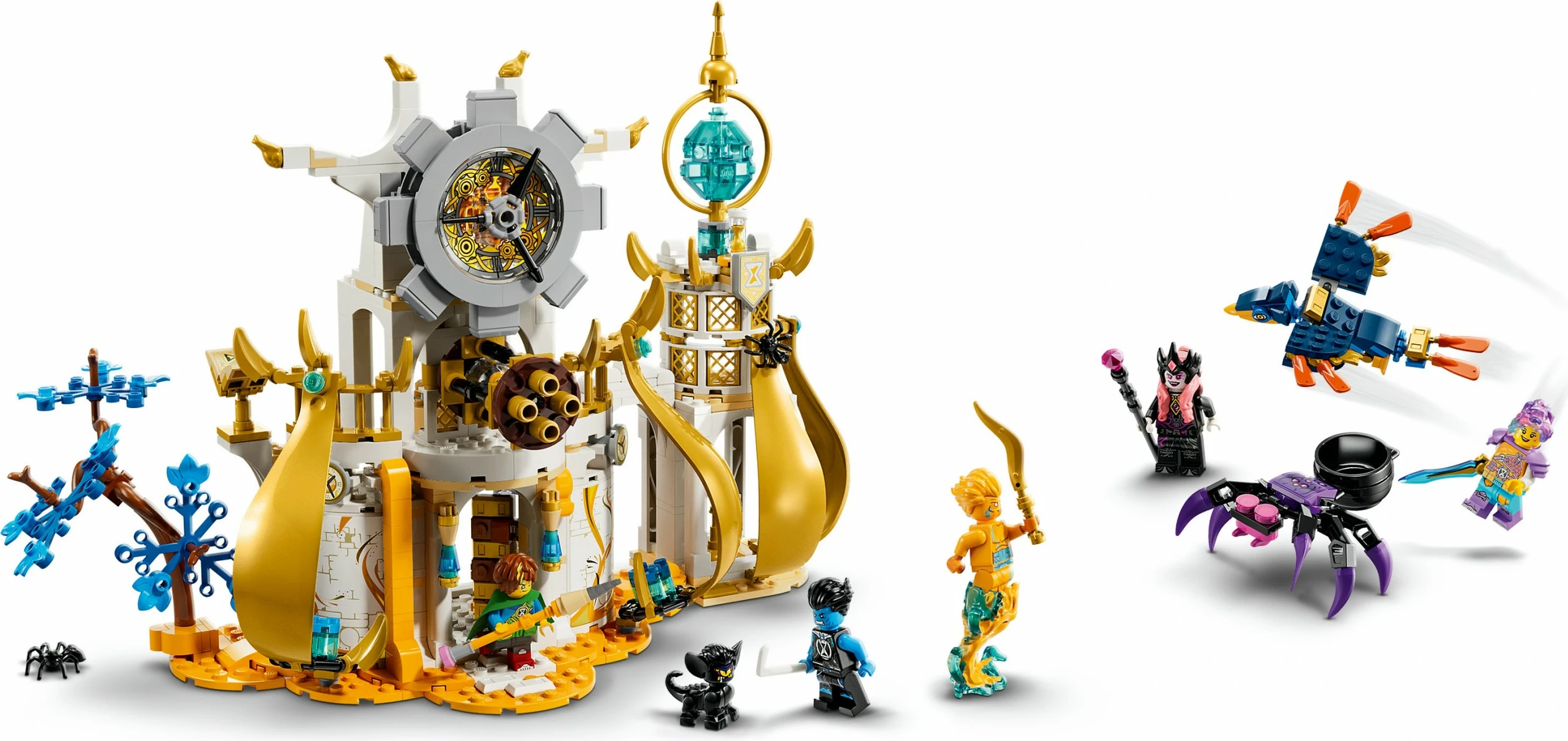 Gradbeni set Kula Sandmann, LEGO DREAMZzz 71477, 723 kosa, večbarven