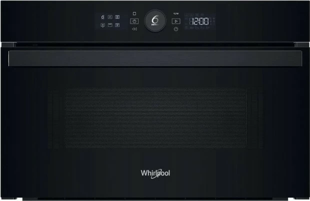 Vgradna mikrovalovna pečica 31 L, 1000 W, gril 800 W, na dotik, črna Whirlpool WMD44MB