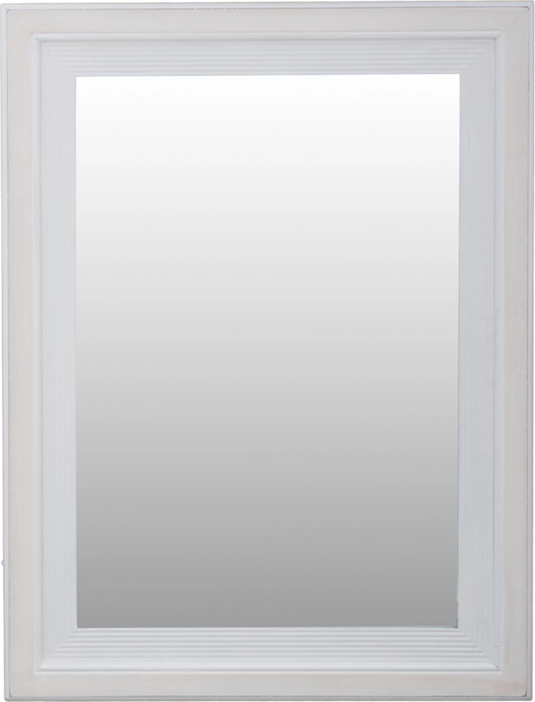 Ogledalo, bela patina FH7191, 60x2x80 cm