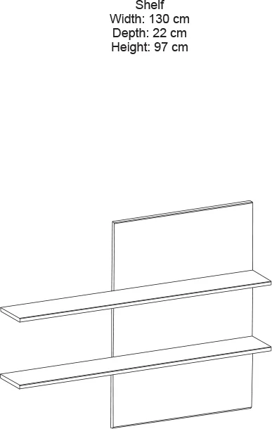 TV enota z LED osvetlitvijo Salome, wenge, 200x41x190 cm