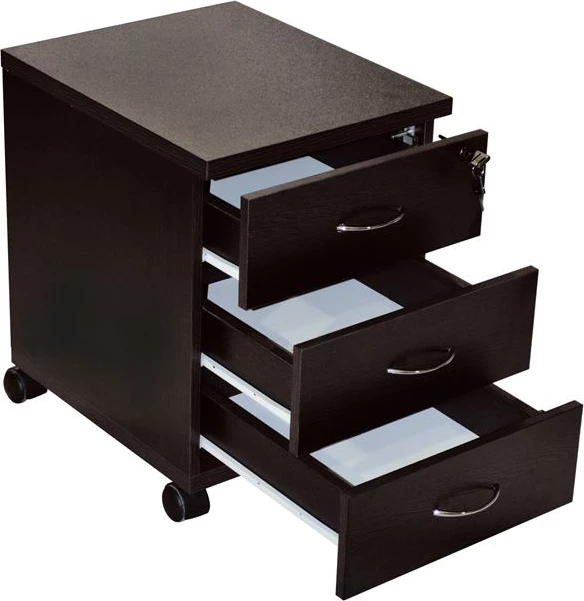 Profesionalni pisarniški predalnik FH2011.02 wenge s 3 predali 38X48X53cm