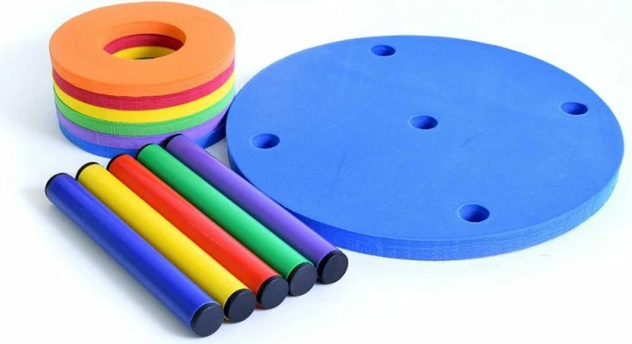 Igra metanja obročev za otroke, Vinex, večbarvna