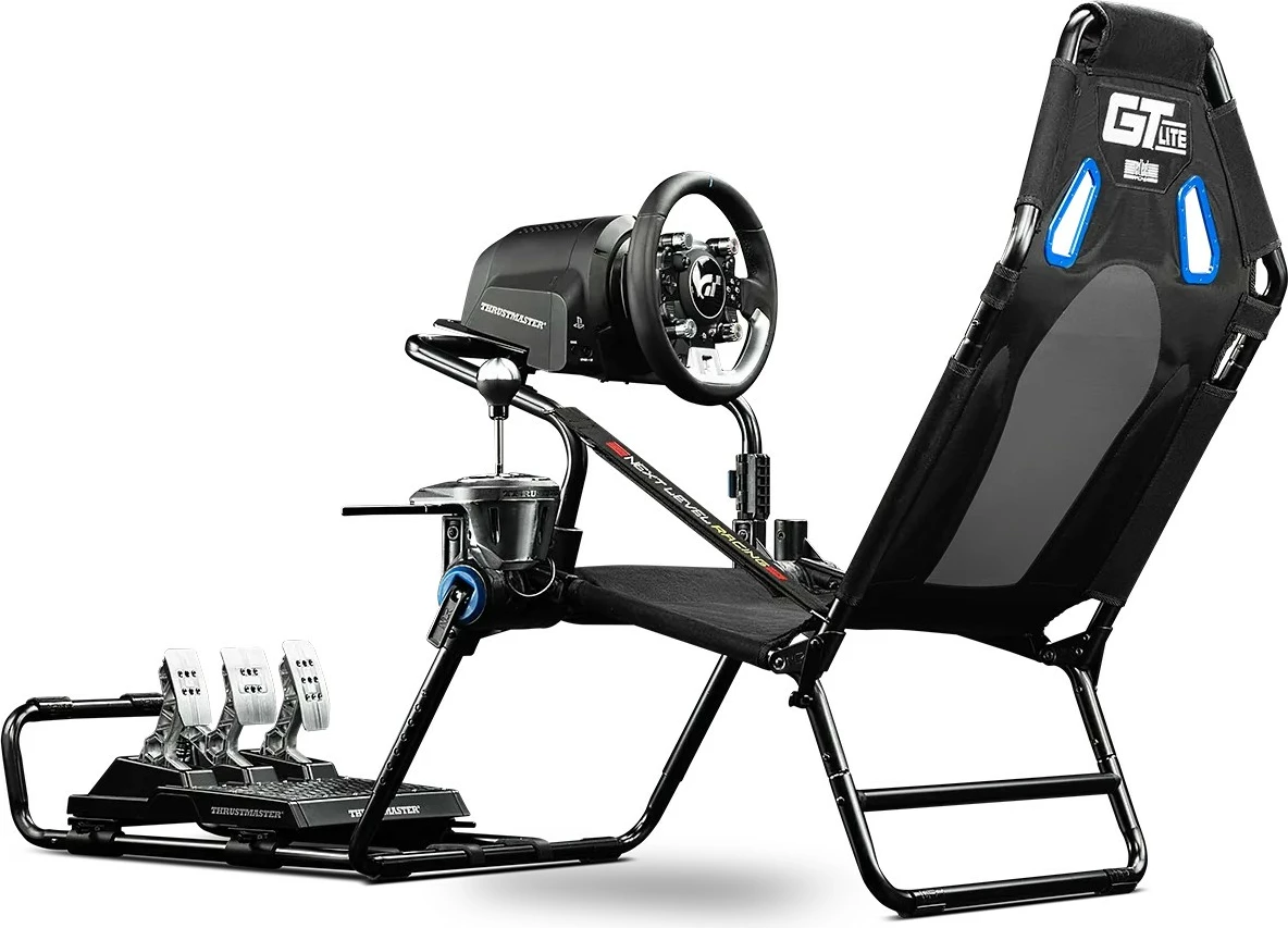 Dirkalni kokpit GT Lite Edition za PlayStation, Next Level Racing NLR-S026, zložljiv, črn