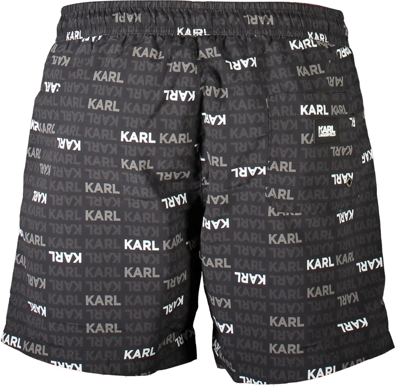 Kopalne kratke hlače za moške, črne, KARL LAGERFELD BEACHWEAR