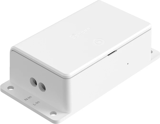 Pametno Wi‑Fi stikalo Sonoff Basic R5 Gen5 BASIC-1GS, 10 A, Matter, belo