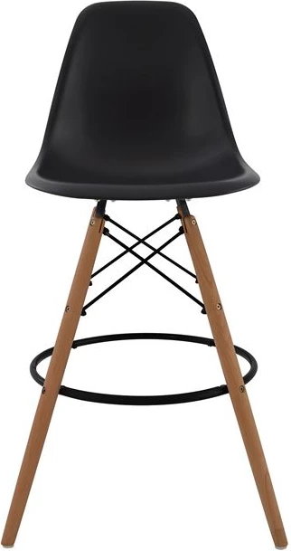 Barski stol Renata črn FH0173.02 47x50x108 cm, set 4 kosov