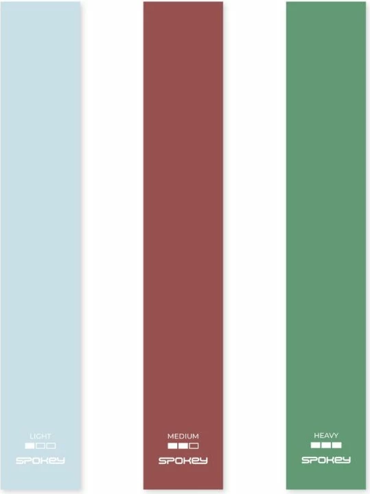 Gume za vadbo Spokey, za ženske in moške, večbarvne