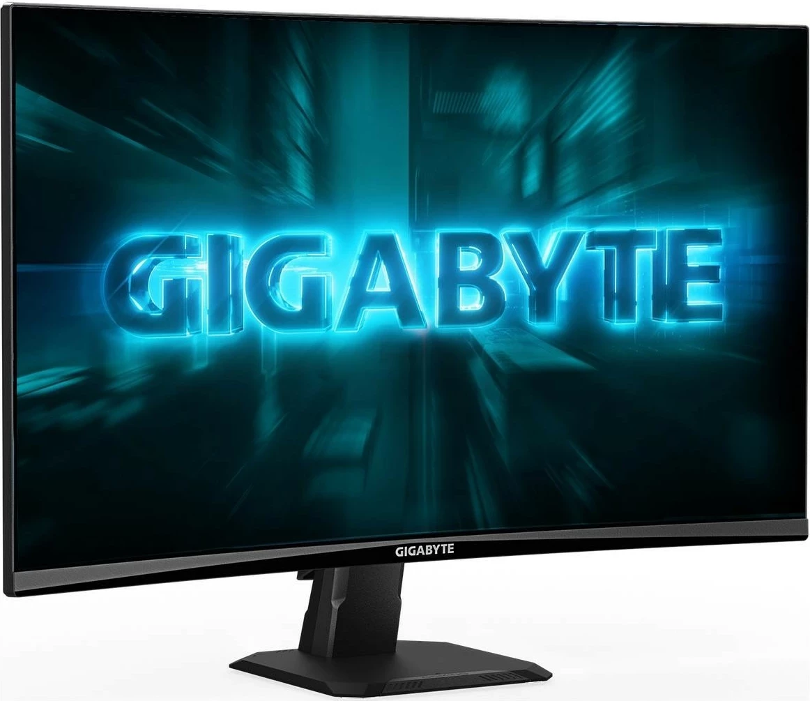 Ukrivljen monitor Gigabyte GS27FC2, 27-palčni, 240 Hz, Full HD, črn