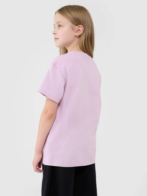 Majica za otroke, 4F 4FJWSS25TTSHF2326-56S, roza