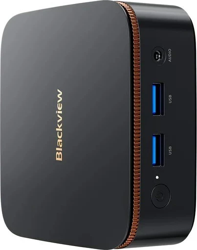 Kompakten mini PC Blackview MP20 N150, 16 GB RAM, 512 GB SSD, Windows 11 Pro, črn