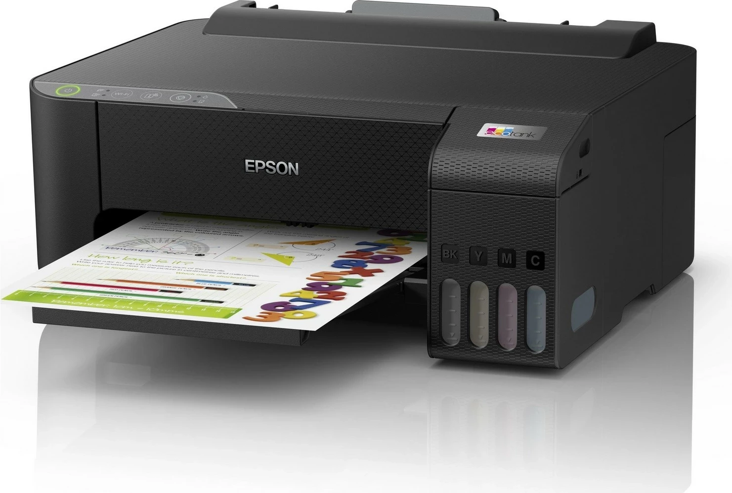 Inkjet tiskalnik Epson L1270, USB 2.0, Wi‑Fi, črn