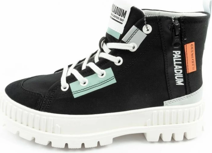 Teniske Palladium Pallashock Backzip 2, ženske, črne