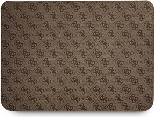 Ovitek za prenosnik do 13" Guess 4G Big Logo, rjav