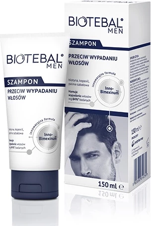 Šampon proti izpadanju las za moške Biotebal, 150 ml