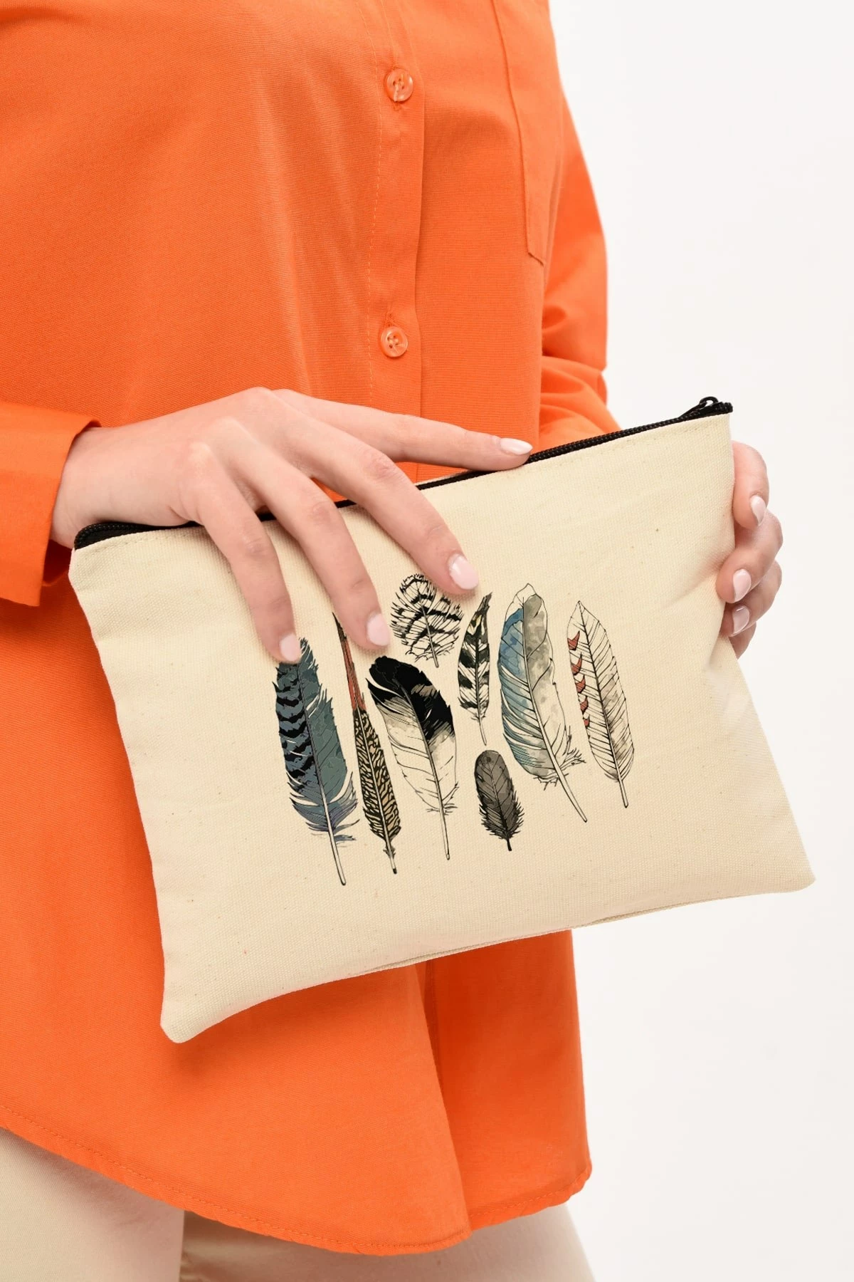 Kozmetična torbica Zoozie Bags, krem, 25 x 18 cm, 0720