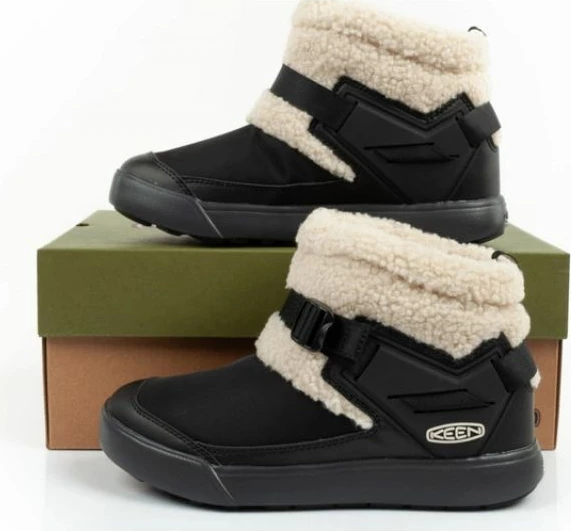 Čizme za ženske Keen, črne