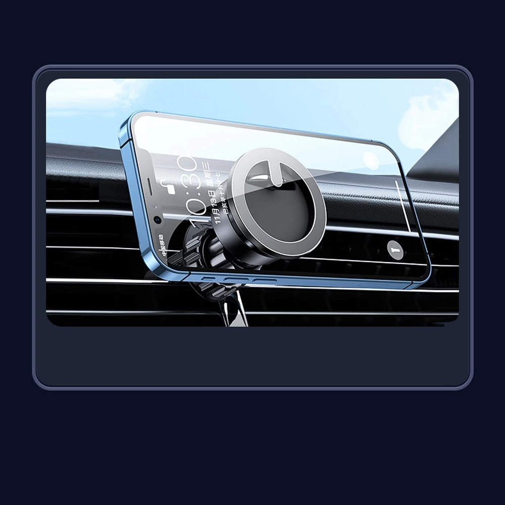Magnetni nosilec za telefon Joyroom JR-ZS294, za ventilacijo v avtomobilu, črn
