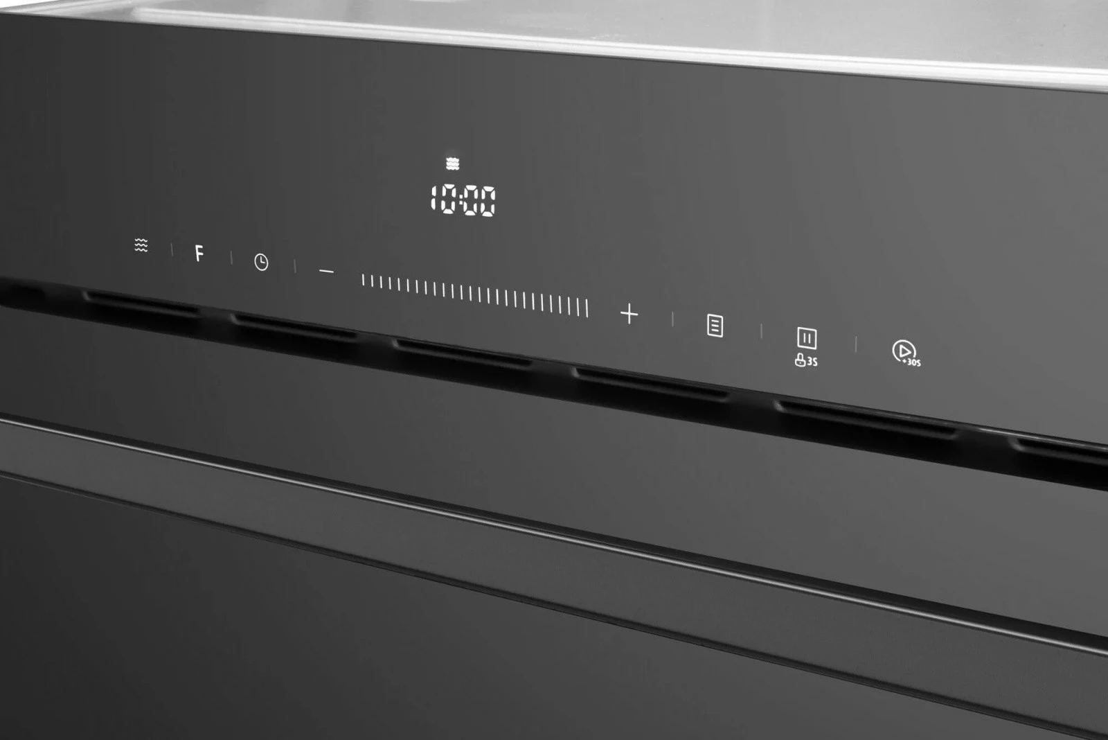 Vgradna mikrovalovna pečica Amica AMMB34E1GVB, 34 l, 900 W, grill 1100 W, črna