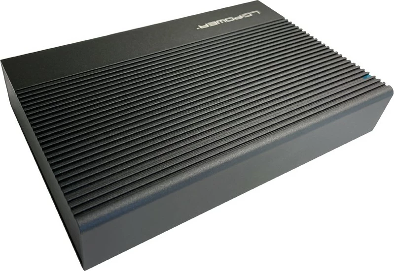Zunanji ohišje za 2,5" HDD/SSD LC-Power LC-25U3-C, USB Type-C, črn