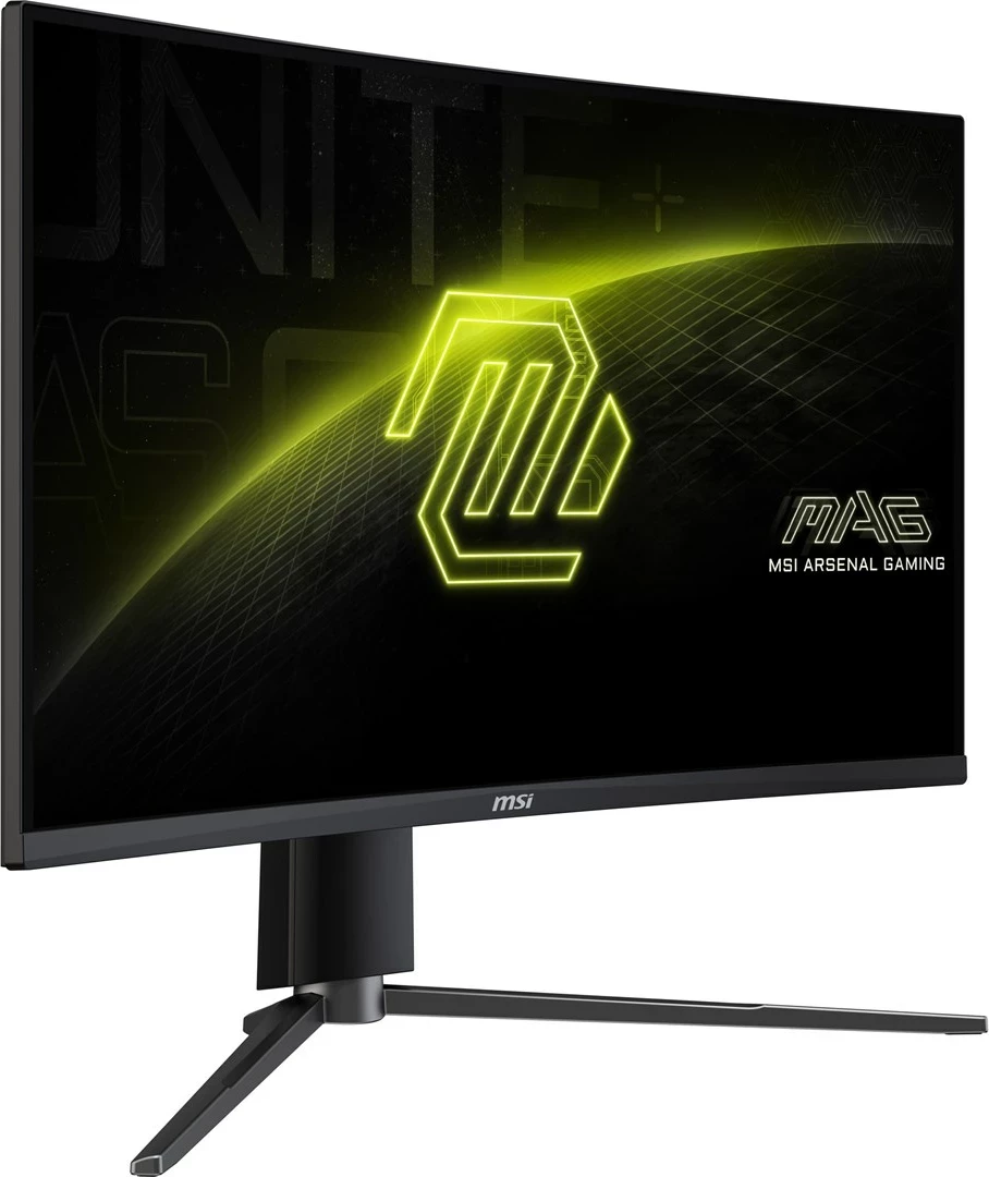 Igralniški ukrivljeni monitor 27", MSI MAG 27CQ6PF, 2560 x 1440, 180 Hz, črn