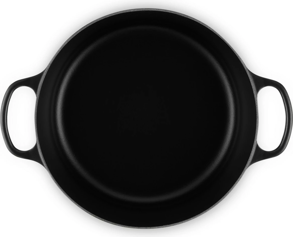 Gospodinjska posoda Le Creuset Signature 8,1 L, 30 cm, lito železo, črna