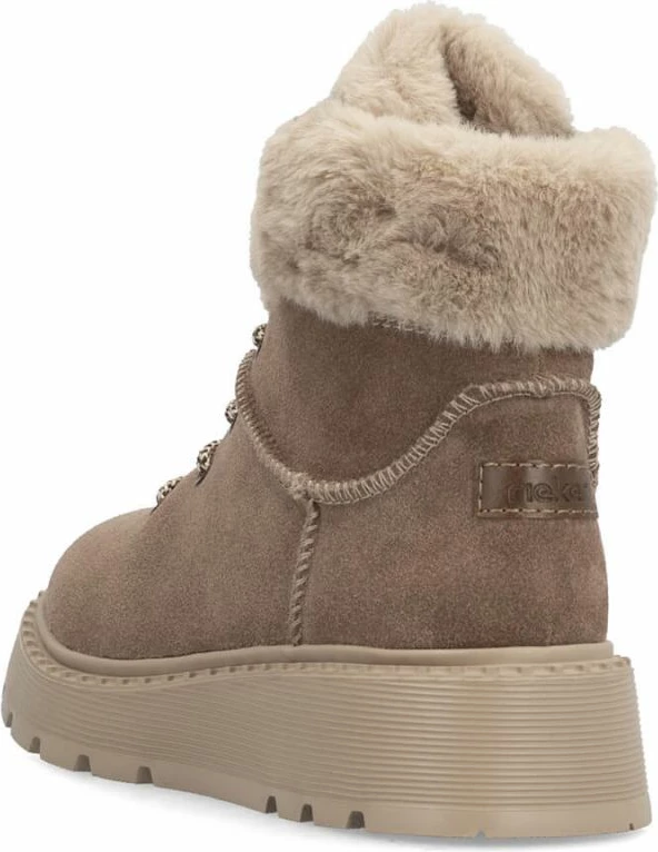 Čizme Rieker, ženske, rjave