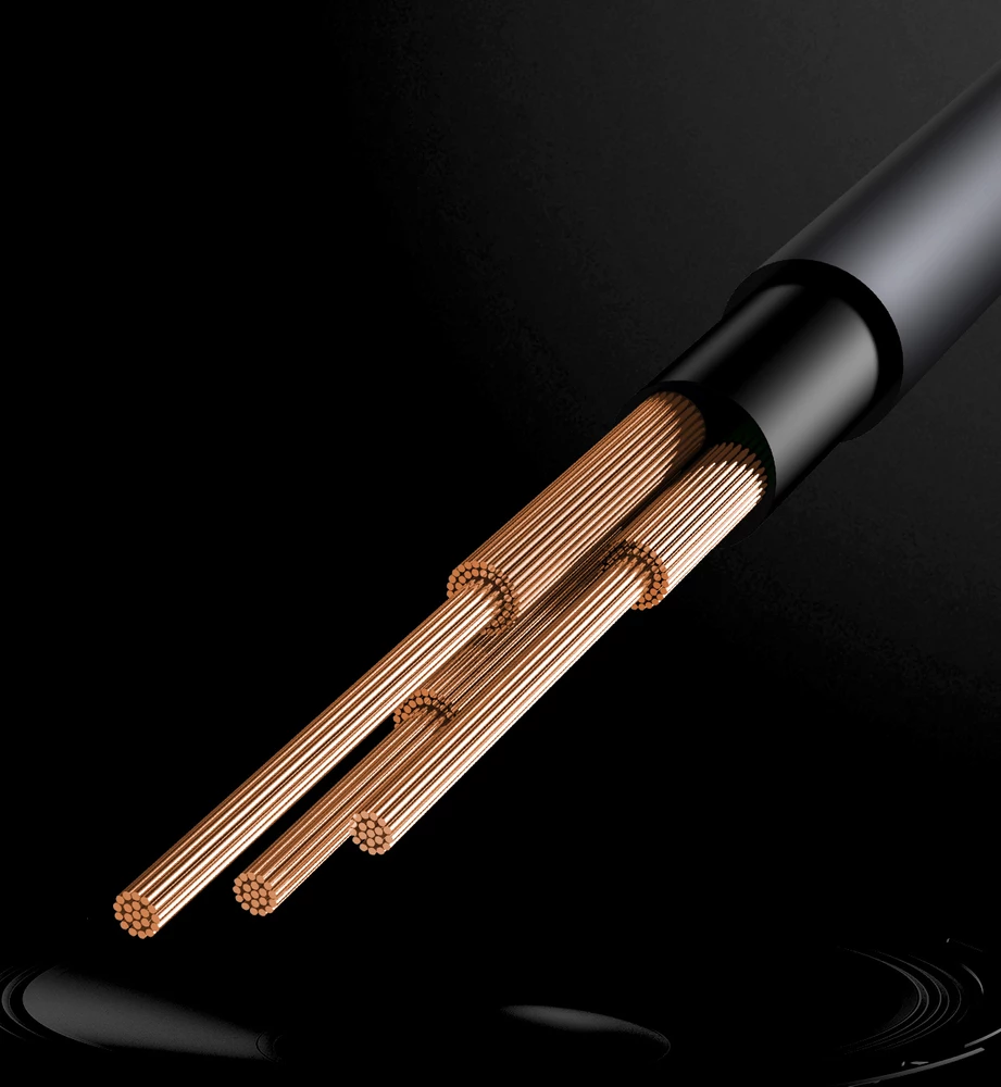 Avdio kabel USB Type-C na 3,5 mm Baseus CAM01-01, 1,2 m, črn