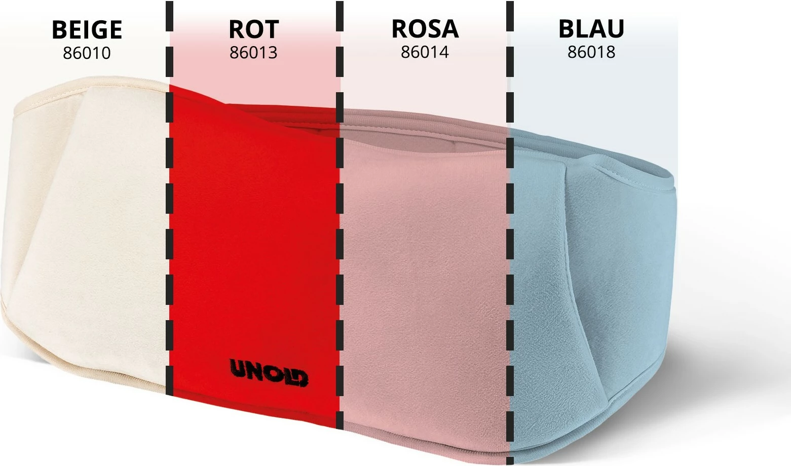 Električna termoforica UNOLD 86014, 380 W, rožnata