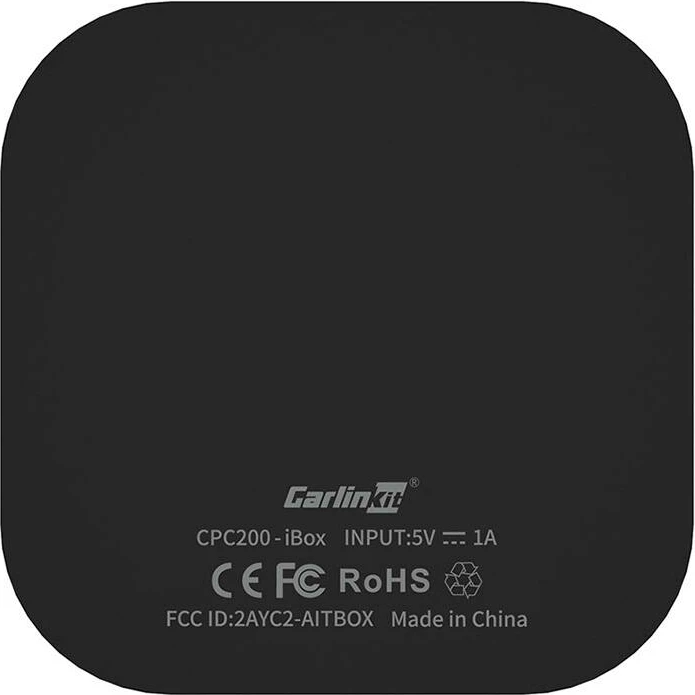 Brezžični adapter Carlinkit Tbox Basic (2+16G), CarPlay/Android Auto, črn