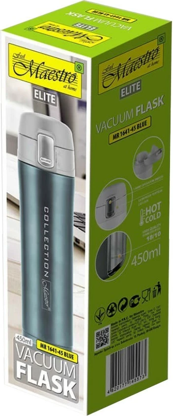 Termo kozarec Feel-Maestro MR-1641-45, 450 ml, modra