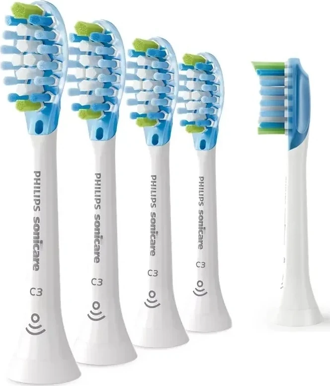 Glava ščetke za čiščenje zobnih oblog Philips Sonicare C3 Premium Plaque Control HX9045/17, 5 kosov, bela