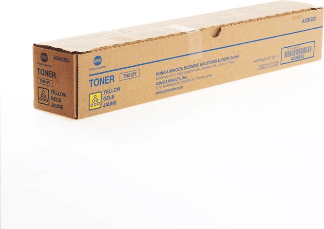 Toner Konica Minolta TN512Y / A33K252, do 35.000 strani, rumen