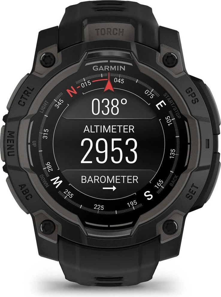 Pameten zaslon AMOLED, 4 GB, GPS, črn Garmin Instinct 3
