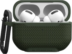 Zaščitni ovitek za AirPods Pro UAG Metropolis, Ballistic ARMR, s karabinom, zelen
