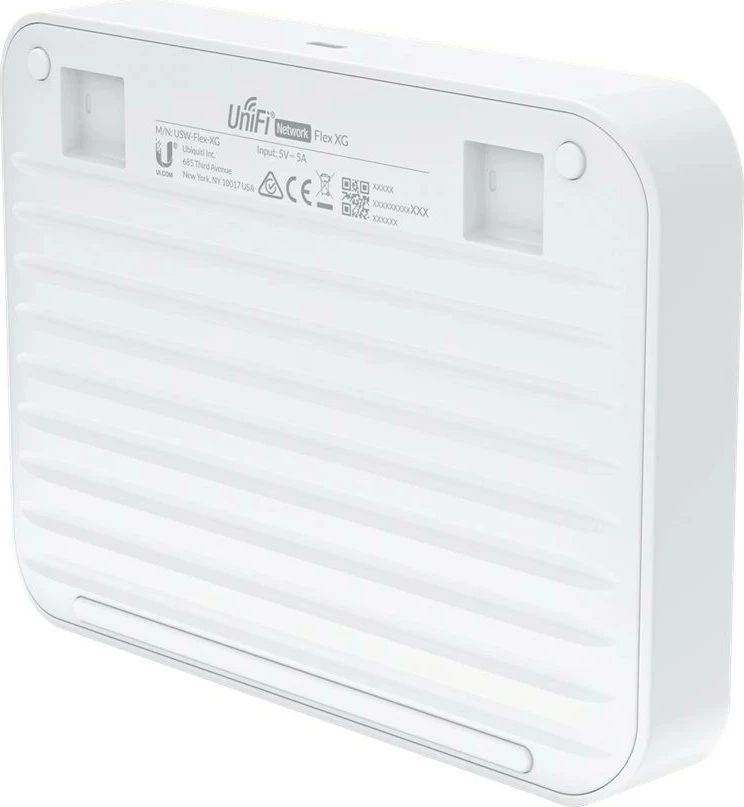 Stikalnik Ubiquiti UniFi Flex XG, upravljan, L2, 10G Ethernet, PoE, bel