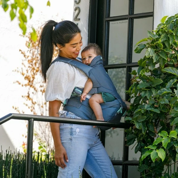 Večfunkcijski nosilec za dojenčke 5-v-1 s sedežem na boku, B-kids, 150300012, 0m+ 5,5–20,4 kg, siv