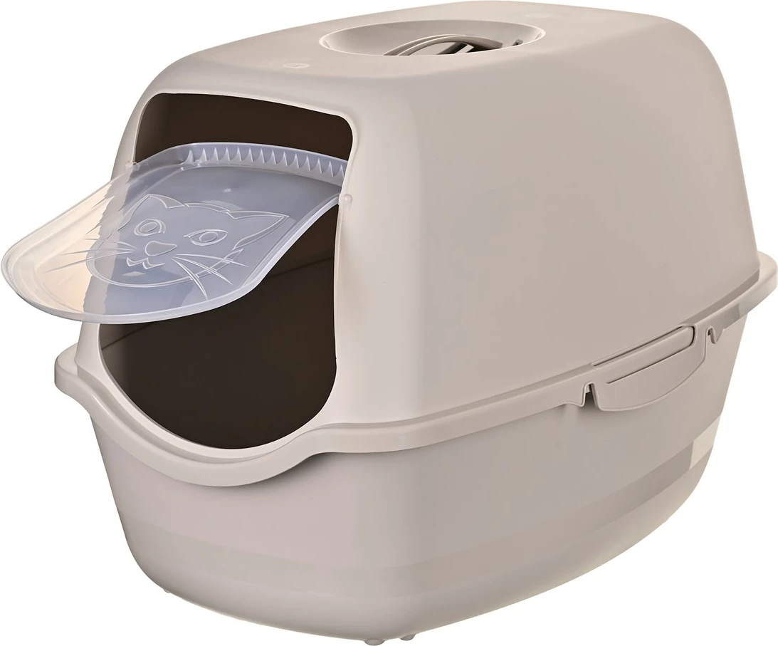 Kanta za mačke DIAMENTIQ BAYA, plastična, 55,5 x 40 x 38,7 cm, bež