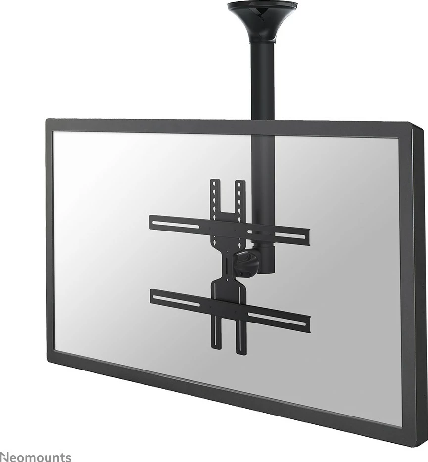 Stropni nosilec za TV/monitor Newstar FPMA-C400BLACK, 32–60 palcev, nastavljiva višina, črna