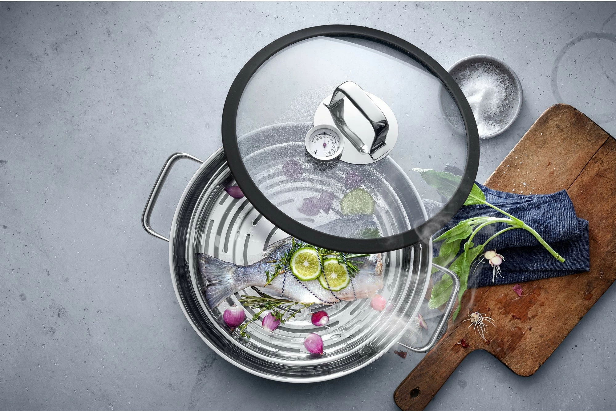 Tenasta WMF Vitalis 1743016040, 5 L, nerjaveče jeklo, keramika, plin, indukcija, steklo