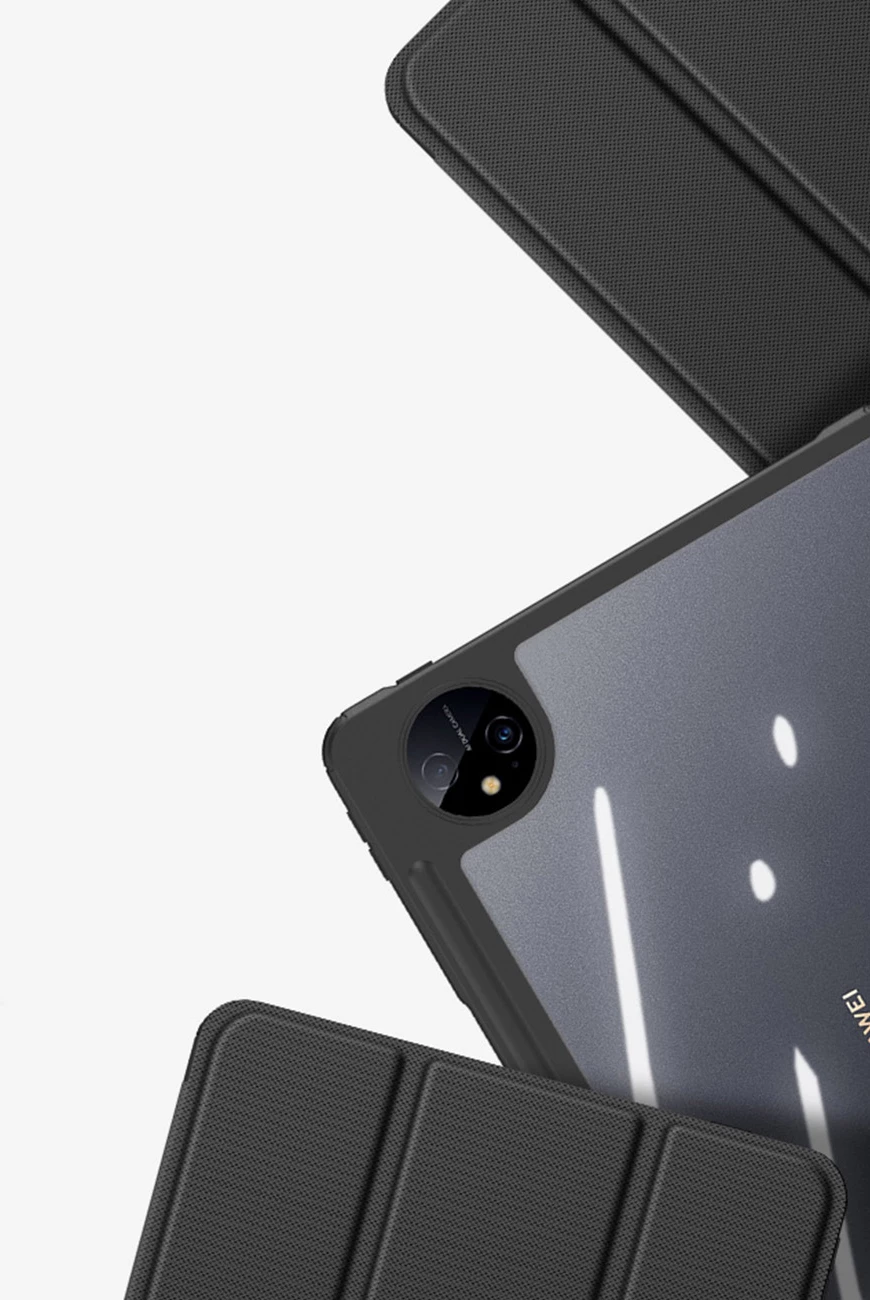 Ovitek za tablico Dux Ducis Toby za Huawei MatePad Pro 11'' (2022), z oporo, samodejno spanje, črn