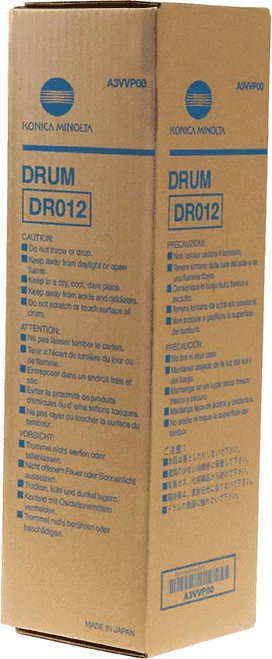 Drum enota Konica Minolta DR012 A3VVP00, zmogljivost do 750.000 strani, standard, brez barve