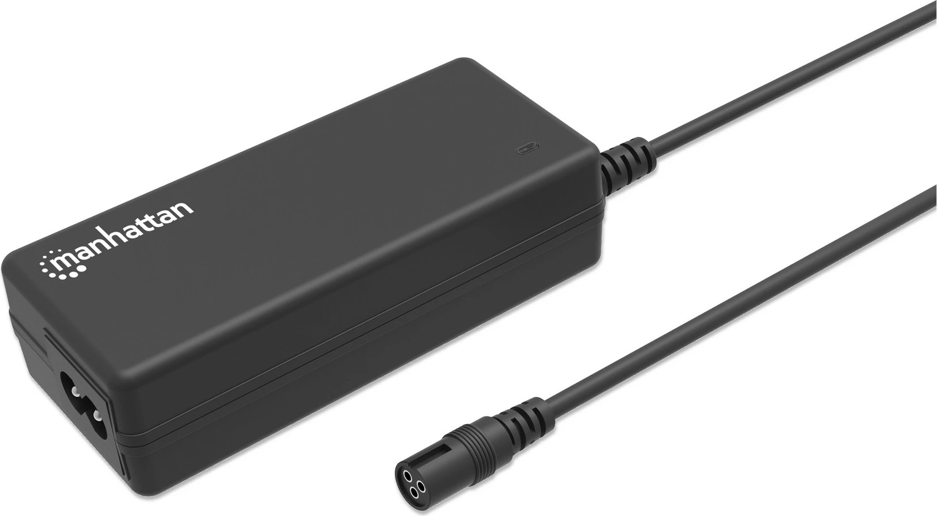 Adapter za prenosnik 65 W, 9 nastavkov, črn MANHATTAN