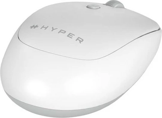 Brezžična miška Hyper HyperSpace Next Targus, Bluetooth, 2400 DPI, 6 gumbov, bela/siva