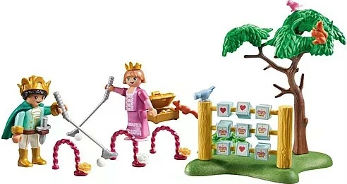 Igralni set Princesa Playmobil Magic 71849 Kraljevski otroci v parku, 58 kosov