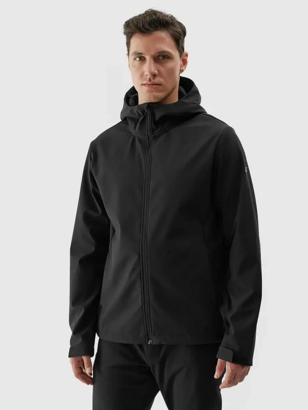 Softshell jakna 4F, črna