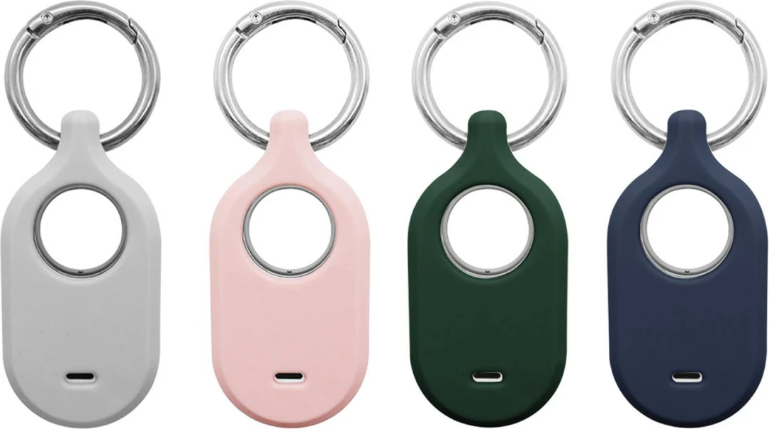 Ovitek za Samsung Galaxy SmartTag2, 4smarts, kovina/silikon, 4 barve