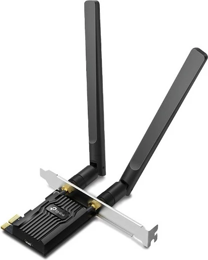 WiFi omrežna kartica TP-LINK Archer TX20E, PCIe, AX1800, z Bluetooth 5.2, črna