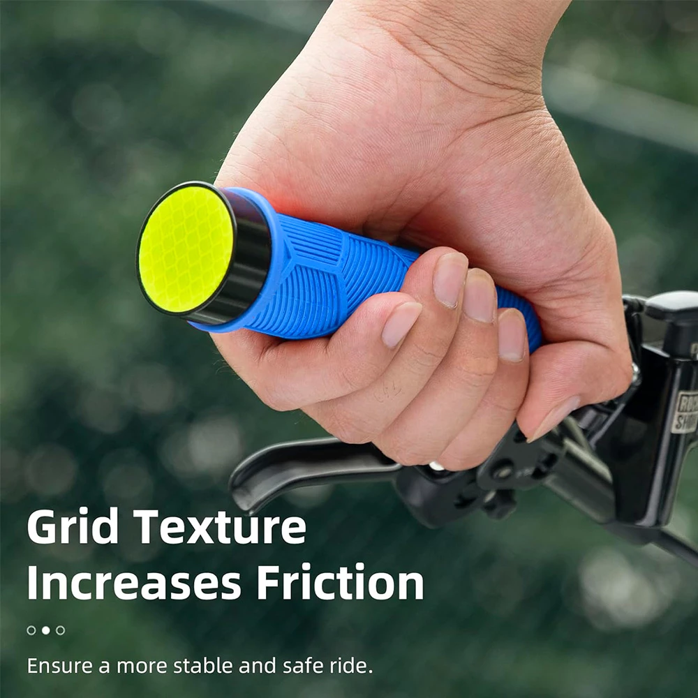 Doreza za krmilo kolesa z odsevniki, Rockbros 40720007003, modre