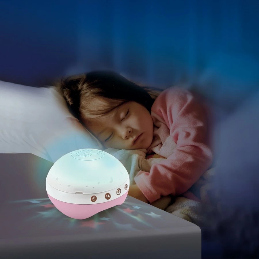 Glasbeni karusel 3-v-1 za dojenčke, Infantino B-kids 150302050, praškasto rožnata